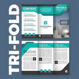 宣传单页 商业海报 画册封面