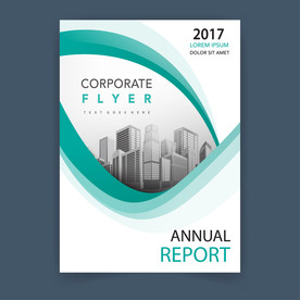 宣传单页 商业海报 画册封面