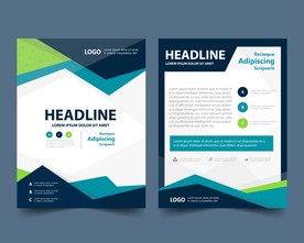 宣传单页 商业海报 画册封面