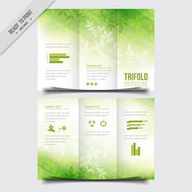 宣传单页 商业海报 画册封面