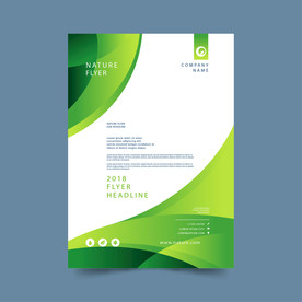 宣传单页 商业海报 画册封面