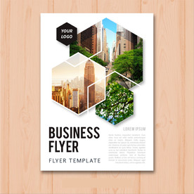 宣传单页 商业海报 画册封面