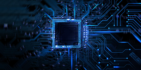 科技背景线路未来