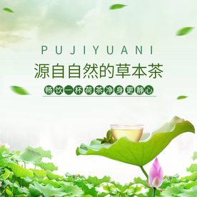 茶叶茶饮活动促销优惠淘宝主图