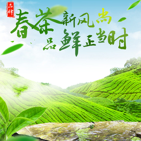 茶叶茶饮活动促销优惠淘宝主图