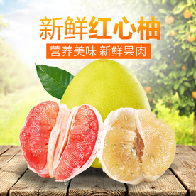 柚子水果活动促销优惠淘宝主图