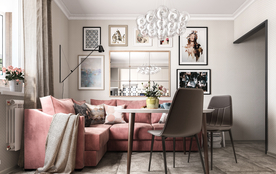 北欧客厅室内设计