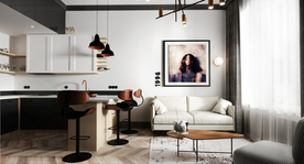 北欧客厅室内设计