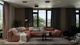 北欧客厅室内设计