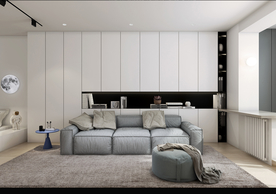 北欧客厅室内设计