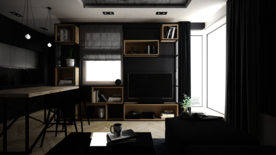 北欧客厅室内设计