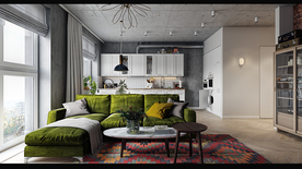 北欧客厅室内设计