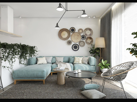 北欧客厅室内设计