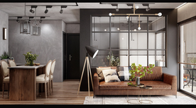 北欧客厅室内设计