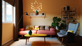 北欧客厅室内设计