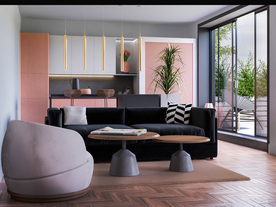 北欧客厅室内设计