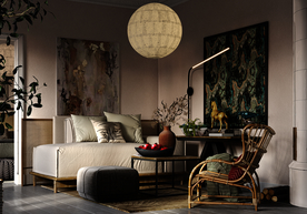 北欧客厅室内设计