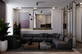 北欧客厅室内设计