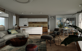 北欧客厅室内设计