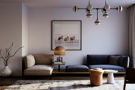 北欧客厅室内设计