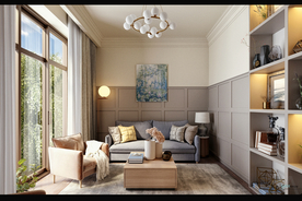 北欧客厅室内设计