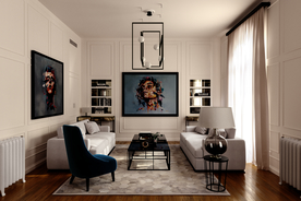 北欧客厅室内设计
