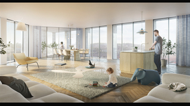 北欧客厅室内设计