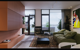 北欧客厅室内设计