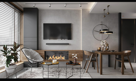 北欧客厅室内设计