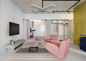 北欧客厅室内设计