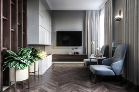 北欧客厅室内设计