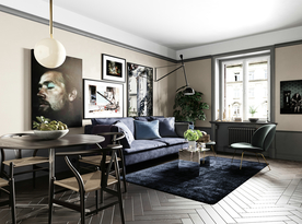 北欧客厅室内设计