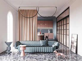 北欧客厅室内设计