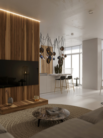 北欧客厅室内设计