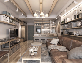 北欧客厅室内设计