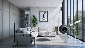 北欧客厅室内设计