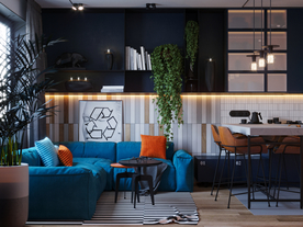 北欧客厅室内设计