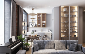 北欧客厅室内设计