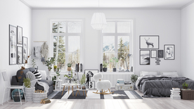 北欧客厅室内设计