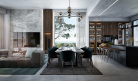 北欧客厅室内设计