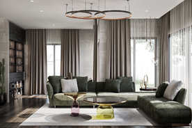 北欧客厅室内设计