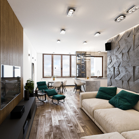 北欧客厅室内设计