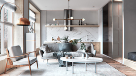 北欧客厅室内设计