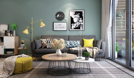 北欧客厅室内设计