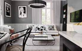 北欧客厅室内设计