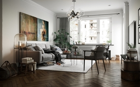 北欧客厅室内设计