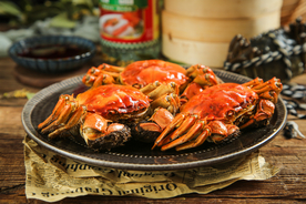 清蒸大闸蟹