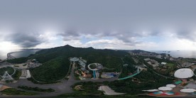 大连森林动物园全景图