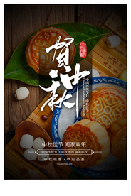 中秋节日活动宣传海报素材