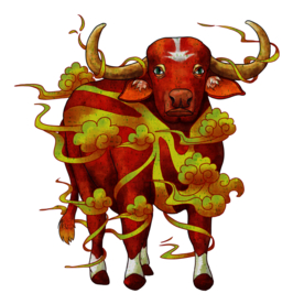 牛年图标图形标识素材